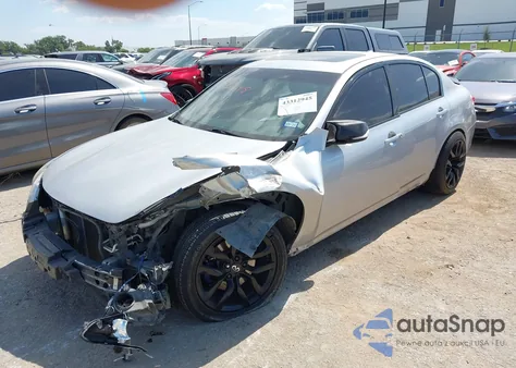 2012 Infiniti G37X z USA, uszkodzony, nr VIN JN1CV6AR2CM679350